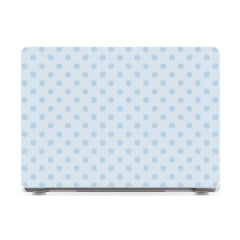 Spotted in SoHo | Light Blue Polka Dot Laptop Shell