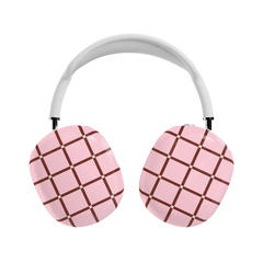 Uptown Gridlock | Pink Checkerboard AirPods Max Case