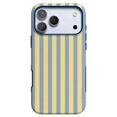 Coastline Stripes | Blue & Yellow Case
