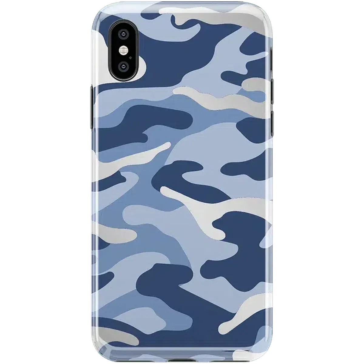 In Formation | Metallic Blue Camo Case